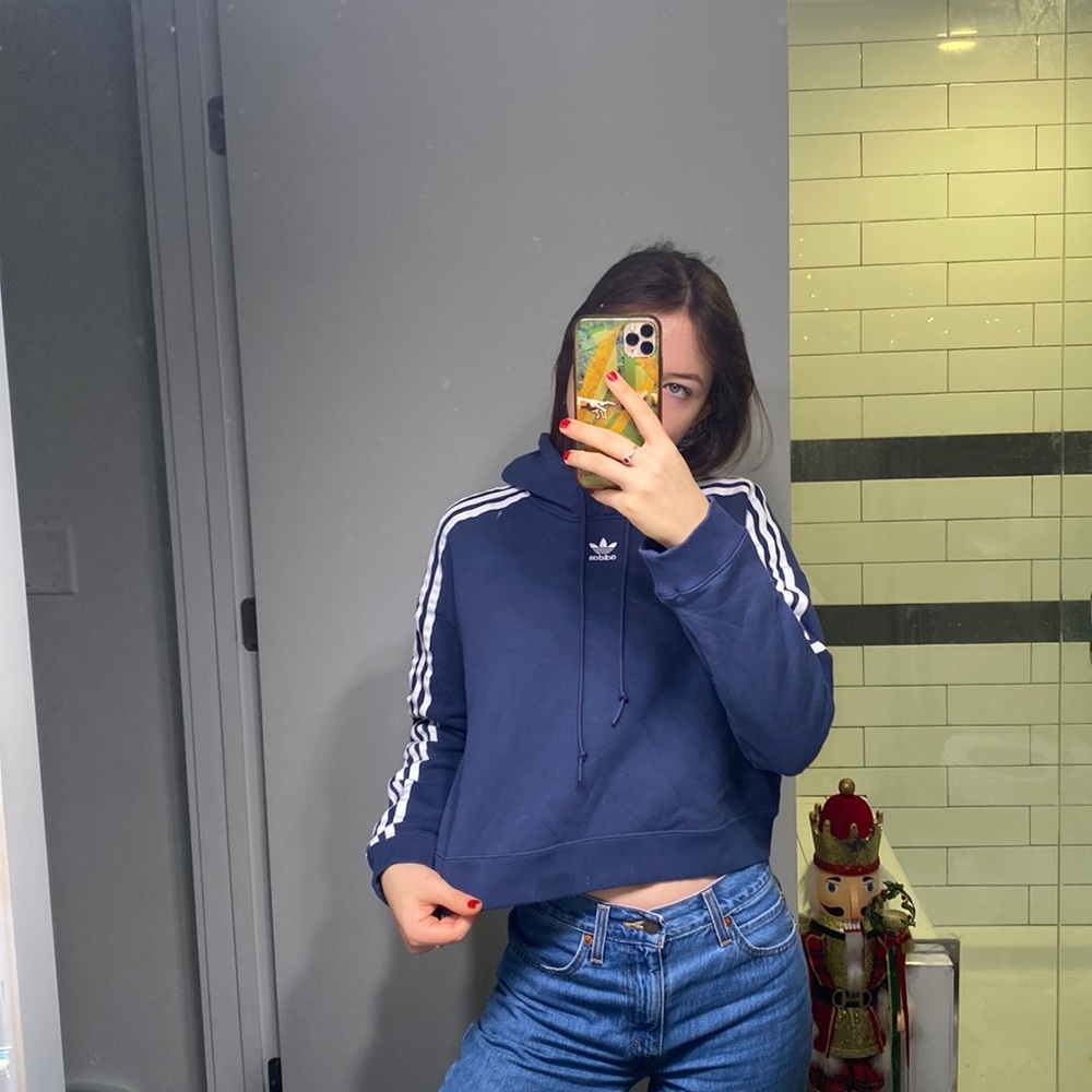 Cropped Adidas Originals Hoodie